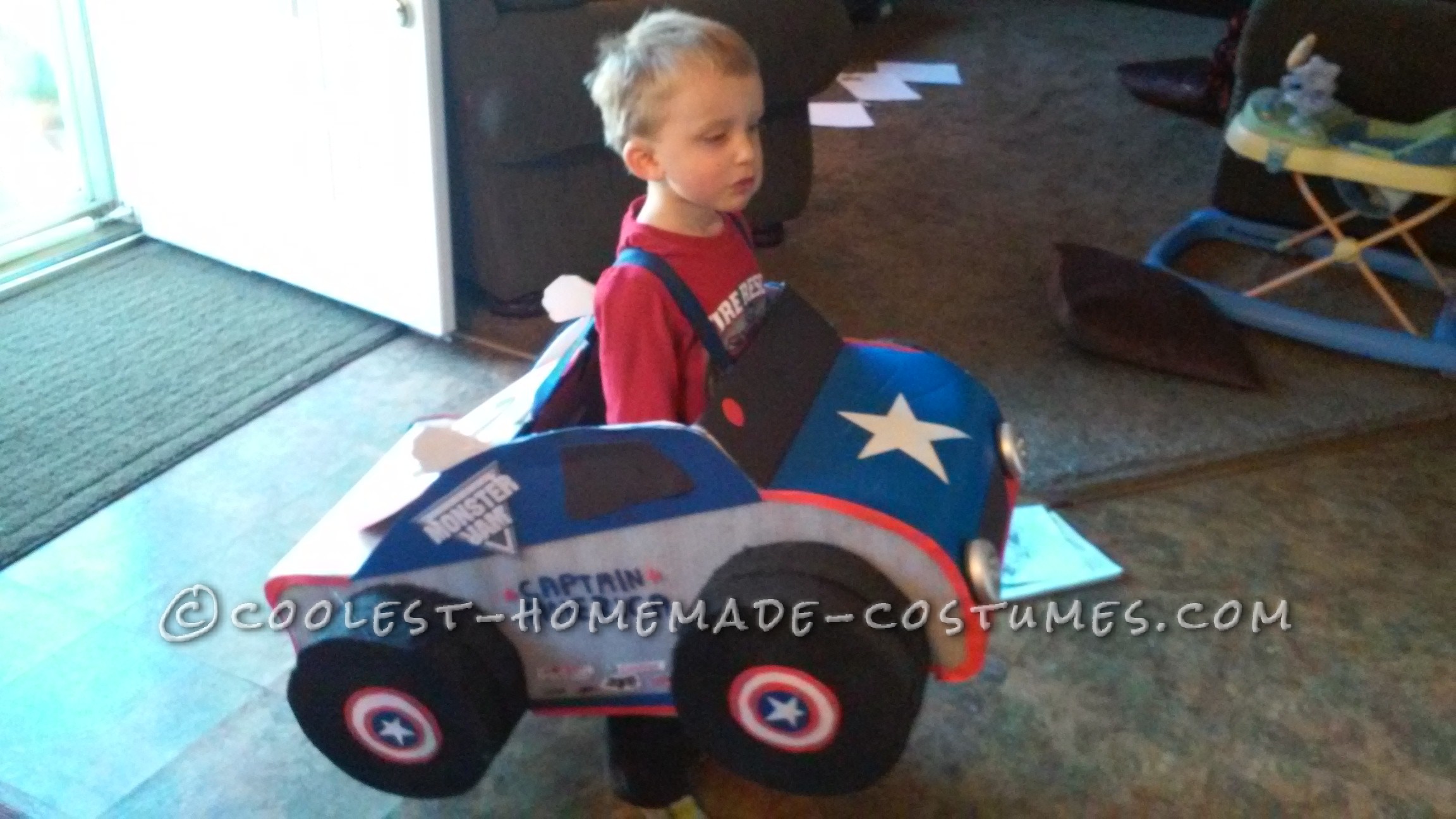 Captain America Monster Truck Costume