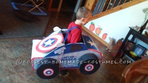 Captain America Monster Truck Costume