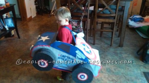 Captain America Monster Truck Costume