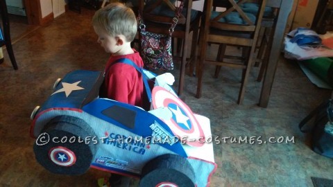 Captain America Monster Truck Costume