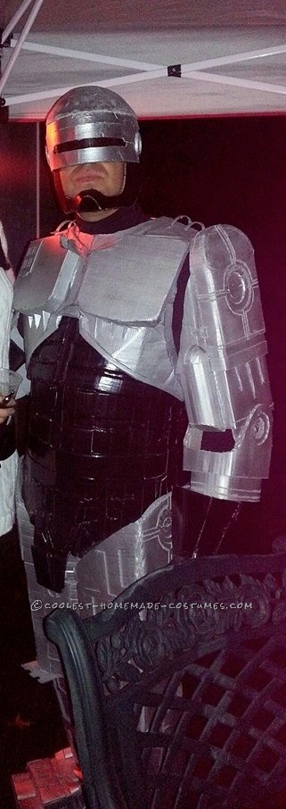 Cool Cardboard Robocop Costume