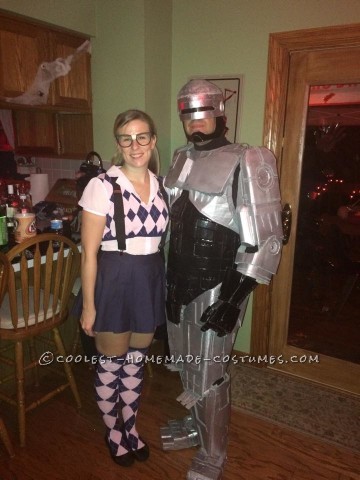 Cool Cardboard Robocop Costume