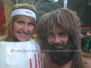 Castaway and Wilson DIY Couple Costume