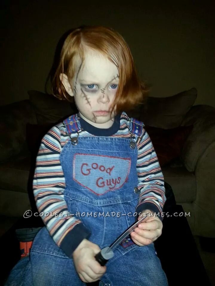 Scary Chuckie Doll Costume for My Ginger Son