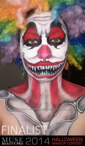 Creepy Clown Makeup Costume