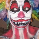 Creepy Clown Makeup Costume