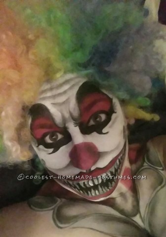Creepy Clown Makeup Costume