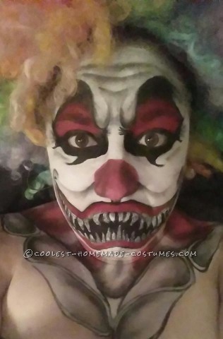 Creepy Clown Makeup Costume