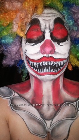 Creepy Clown Makeup Costume