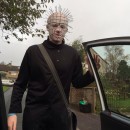 Creepy Homemade Pinhead Costume