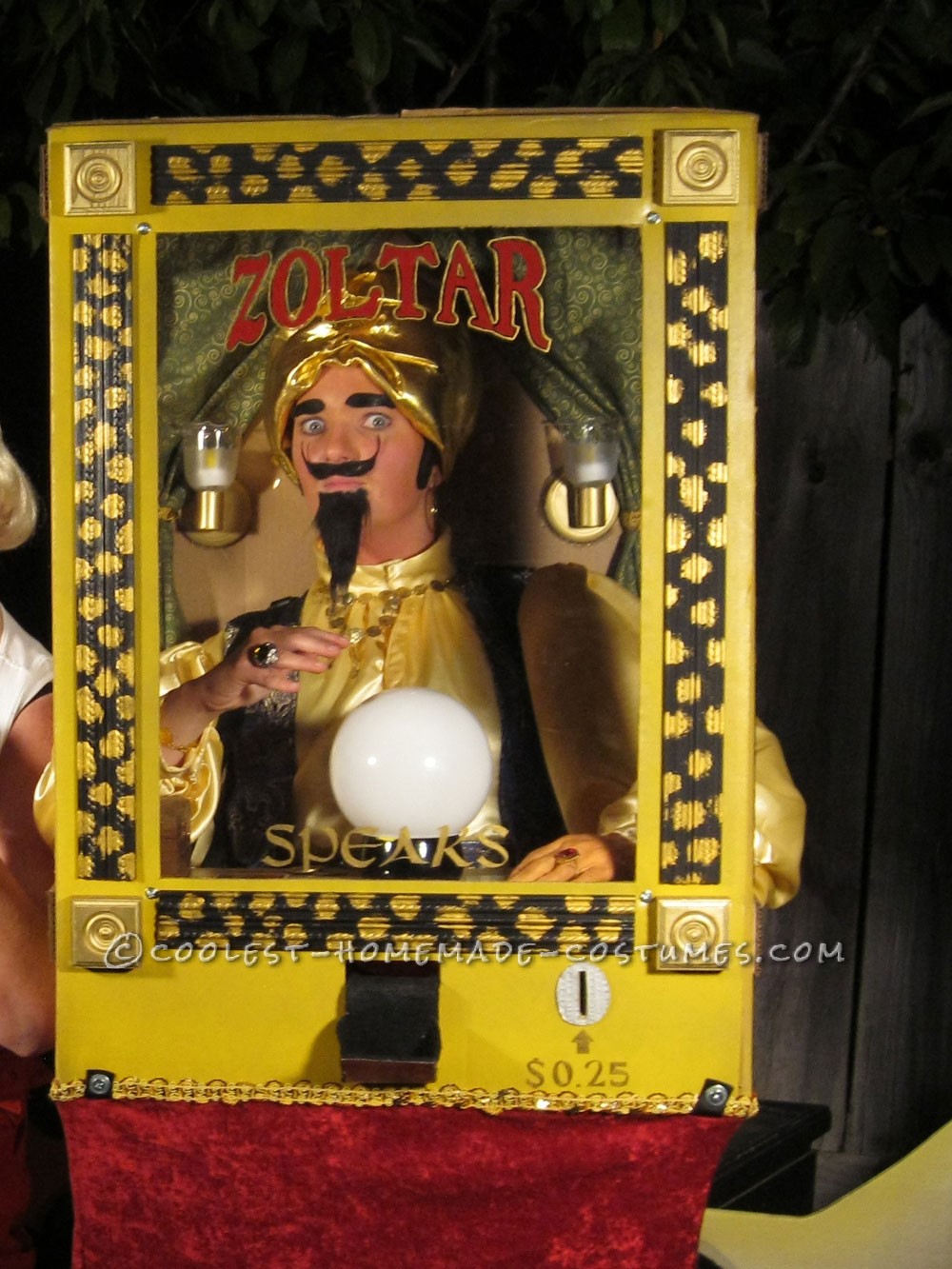 Cool Zoltar the Fortune Telling Machine Costume