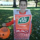 Enormous Tic Tac Container Costume
