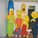 Coolest Paper Mache Simpsons Family Costumes