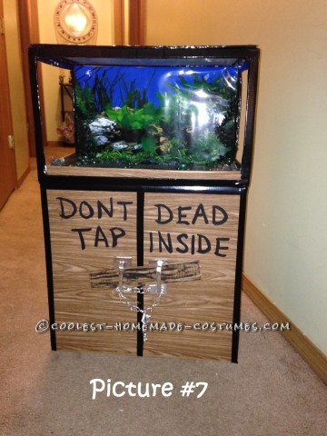 Original Zombie Head in a Fish Tank Costume