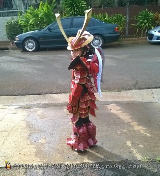 Over-the-Top Homemade Samurai Costume by 