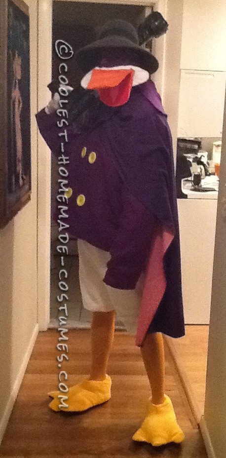 Cool DIY Darkwing Duck Costume