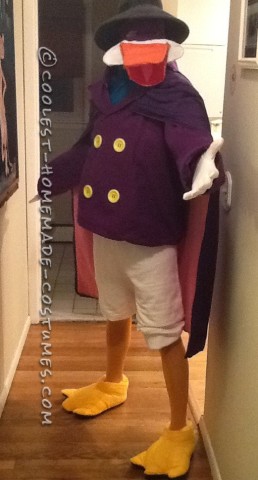 Cool DIY Darkwing Duck Costume