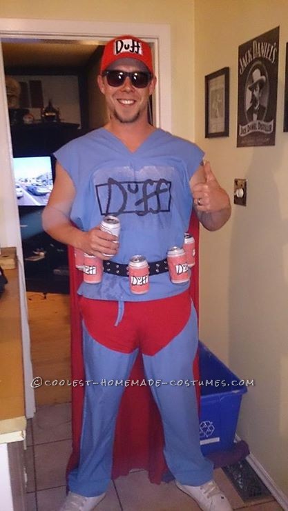 Easiest Costume Ever: Duff Man