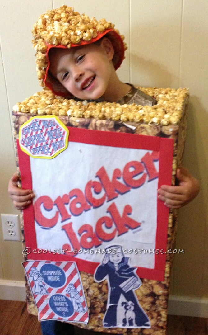 Easy Cracker Jack Costume for a Boy