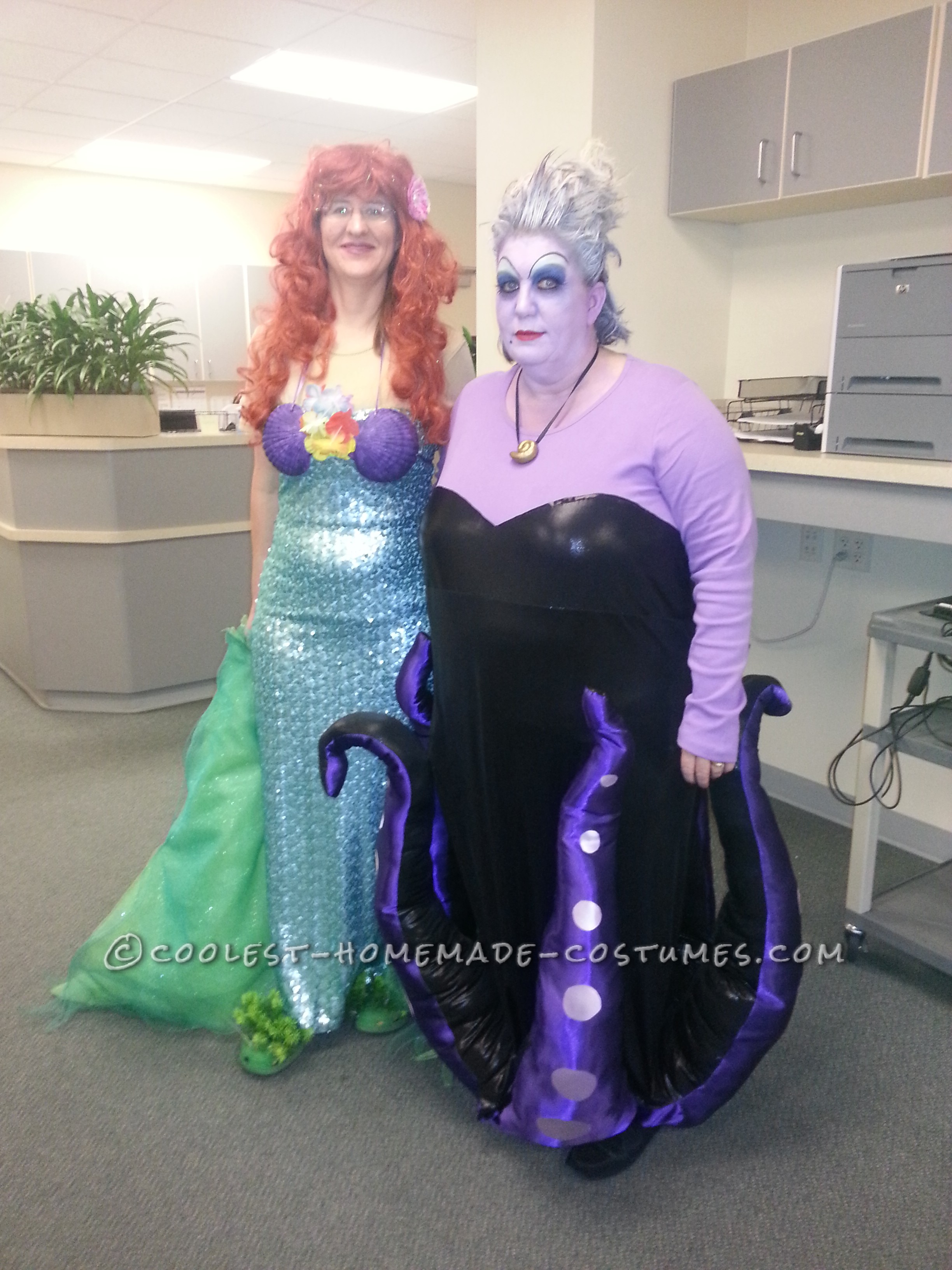 Cool Homemade Ursula Costume