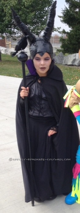 Electrical Tape Maleficent Costume