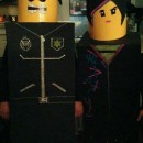 Awesome LEGO Good Cop/Bad Cop and Wyldestyle Couple Costumes