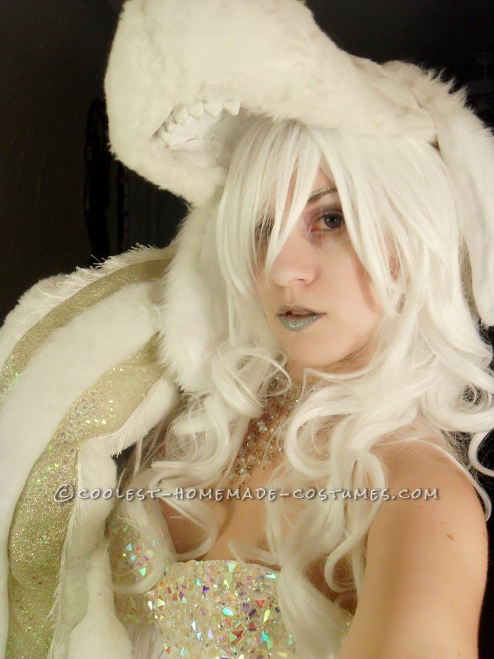 Awesome Homemade Falcor the Luck Dragon Costume