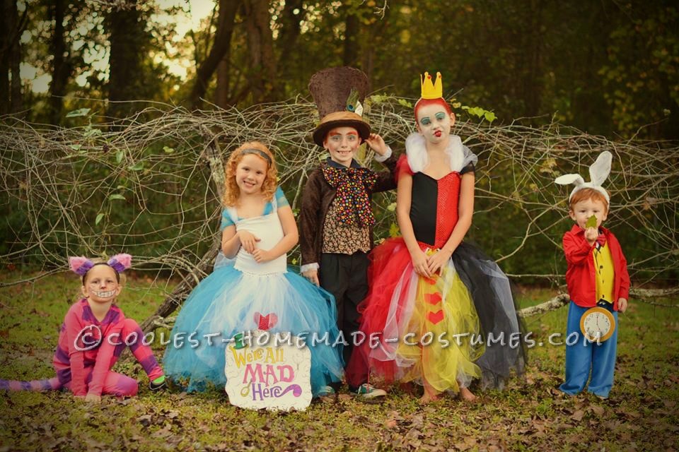 Cool Family Alice in Wonderland Costumes