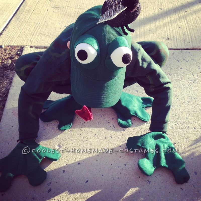 Fantastic Frog Costume for a First Grader