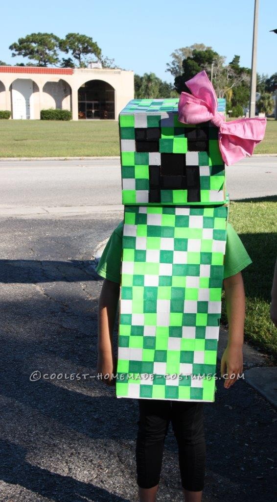 Cool Minecraft Girl Creeper Costume