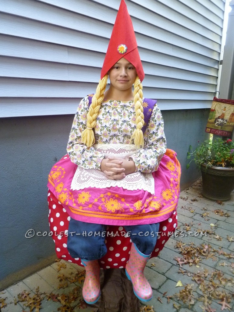 female garden gnome costume