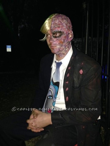 DIY Two-Face Costume Sensation