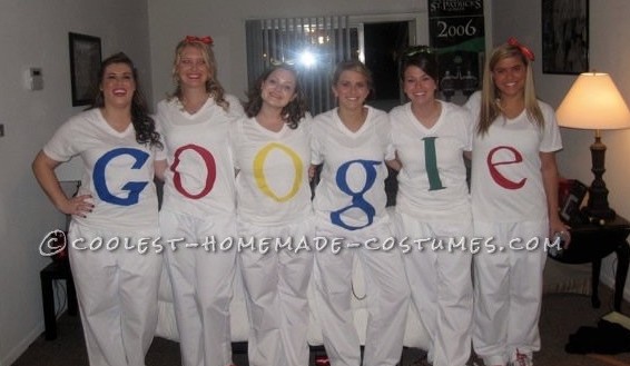 Google Girls Group Costume