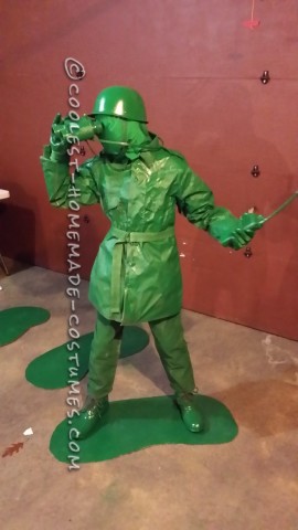 Cool Costume for Our Triplets: Green Army Men