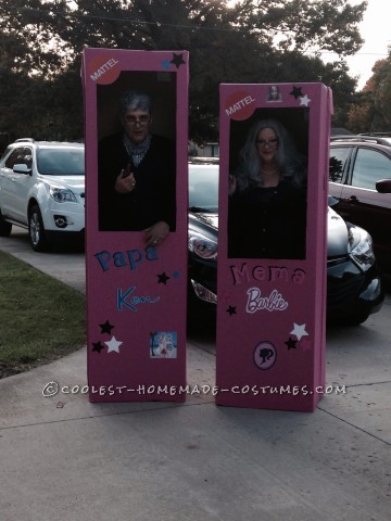 Mema Barbie and Papa Ken Couple Costume