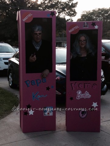 Mema Barbie and Papa Ken Couple Costume