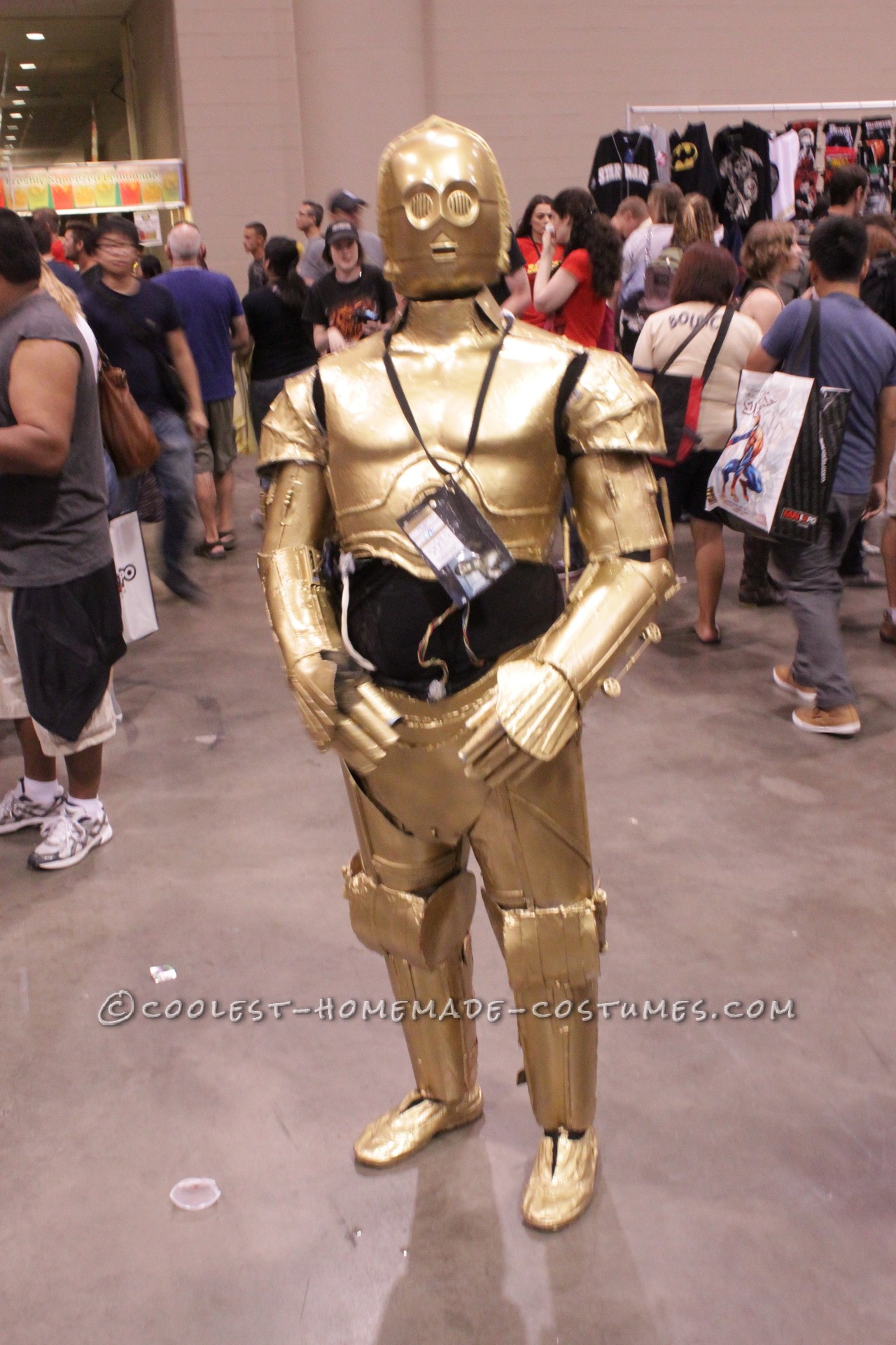 Cool Homemade C3P0 Costume