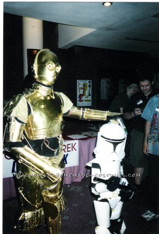 Cool Homemade C3P0 Costume