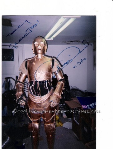 Cool Homemade C3P0 Costume