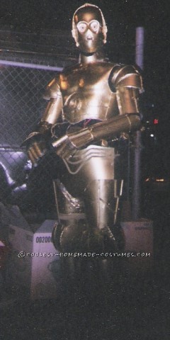 Cool Homemade C3P0 Costume