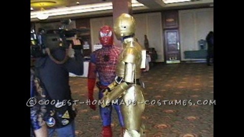 Cool Homemade C3P0 Costume