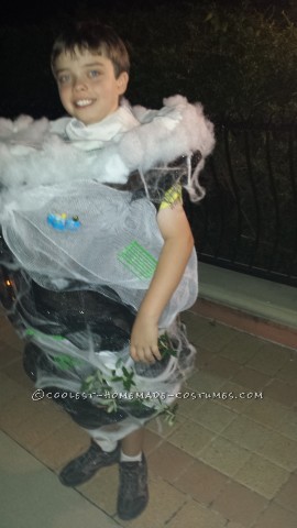 Tornado Costume for Weather Loving Boy