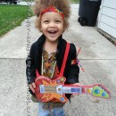 Homemade Jimi Hendrix Costume for a Boy