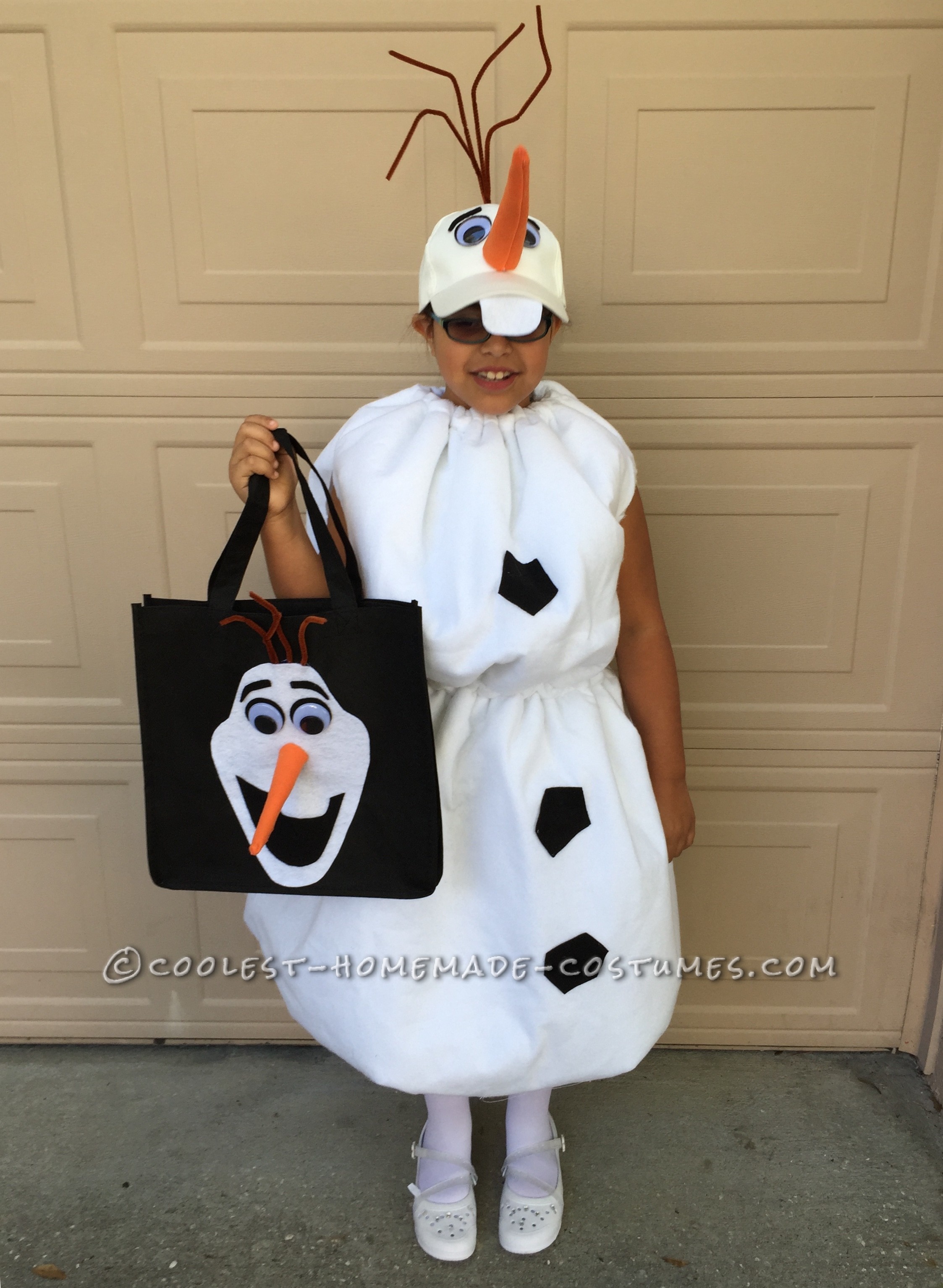 Homemade Olaf Loves Warm Hugs