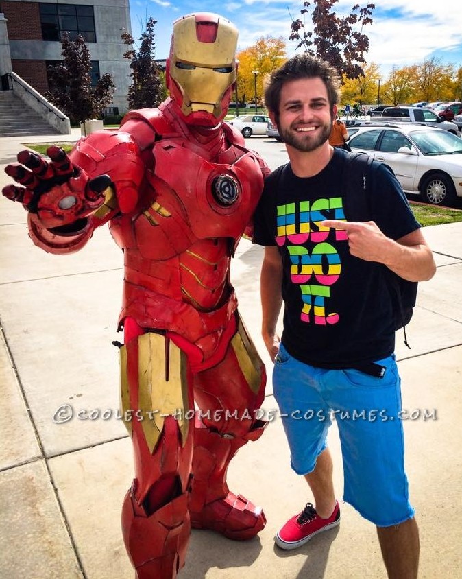 Coolest DIY Iron Man Costume