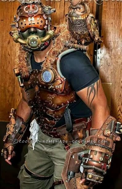 Awesome Homemade Steampunk Costume