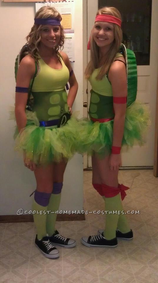 Cute Last Minute Ninja Turtles Costume