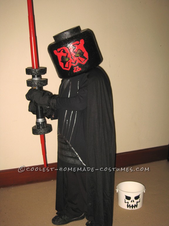 Coolest LEGO Darth Maul Homemade Minifigure Costume