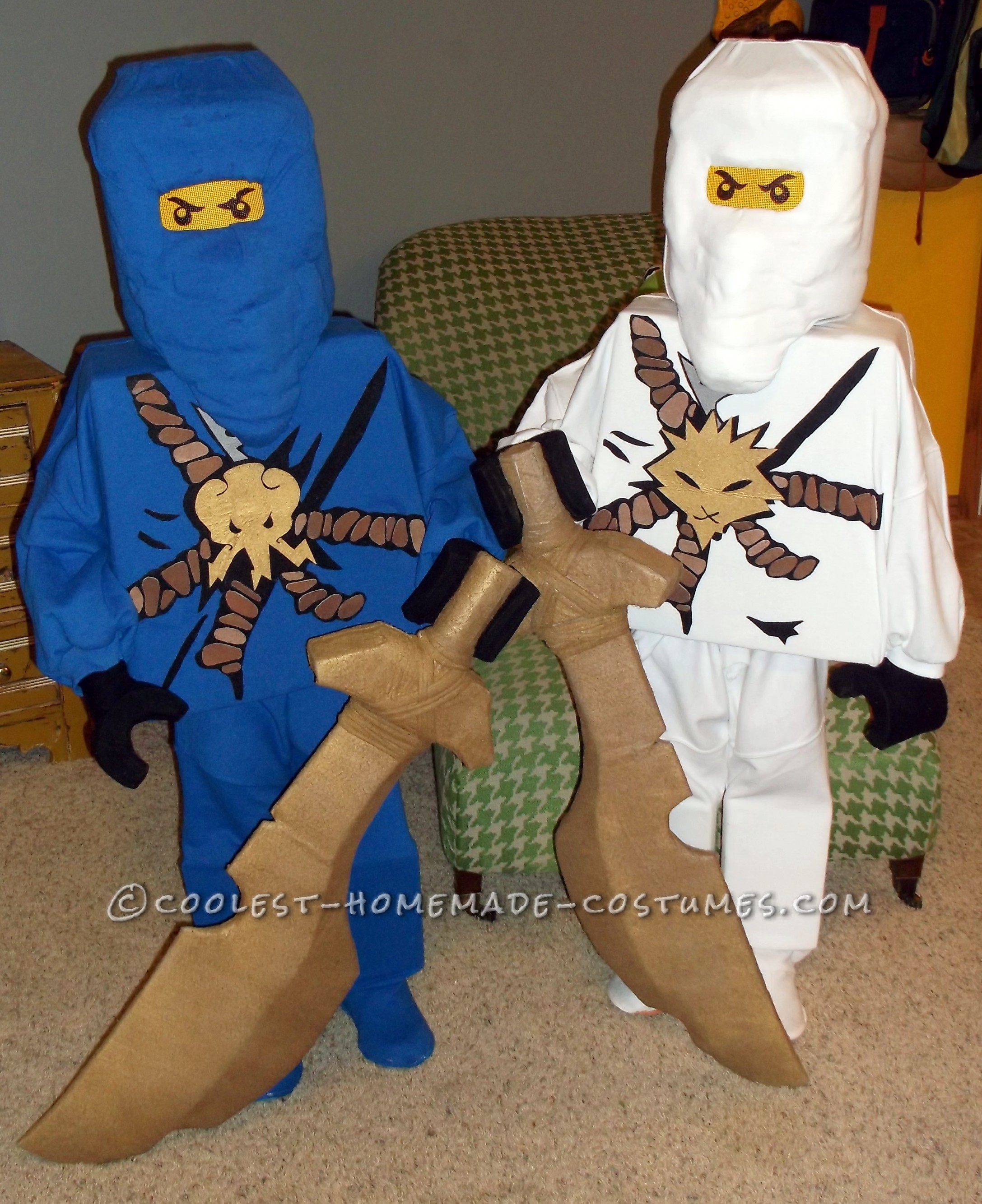 Totally DIY LEGO Ninjago Couple Costume