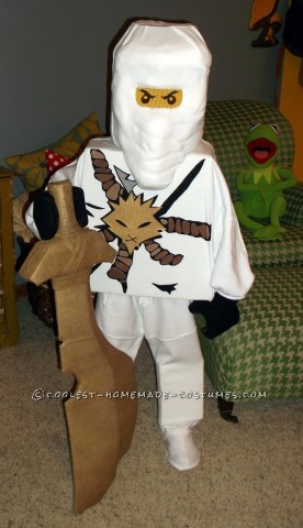 Totally DIY LEGO Ninjago Couple Costume